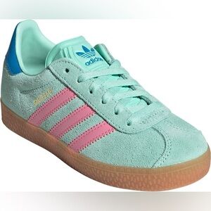 Adidas Kids' Gazelle Sneaker Clear Mint